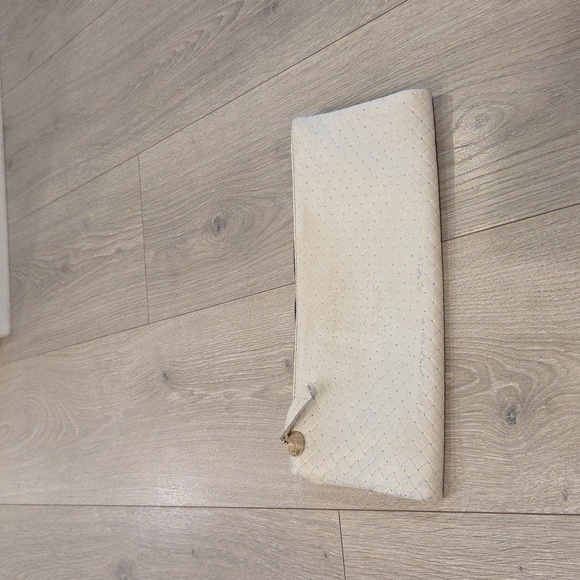 Claire V. Woven Foldover Clutch - Picture 1 of 7